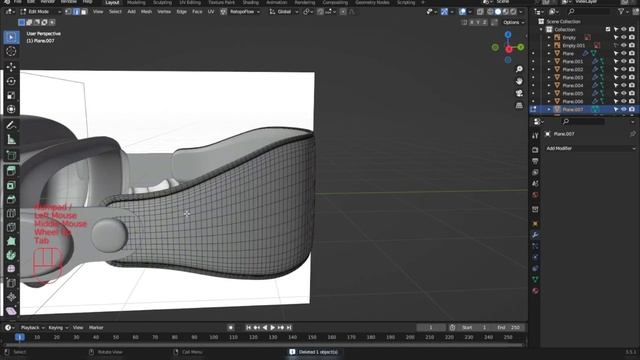 Apple Vision Pro Modeling | Blender Tutorial смотреть онлайн