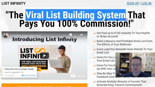List Infinity Review & Update Demo | FULL Overview | List Infinity Review With Income PROOF смотреть онлайн