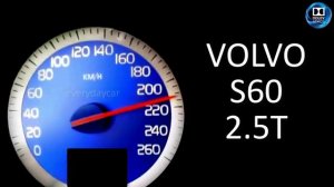 VOLVO S60 2.5 T TOP SPEED#volvos60