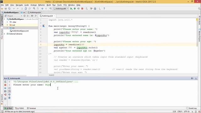 Kotlin - Input смотреть онлайн