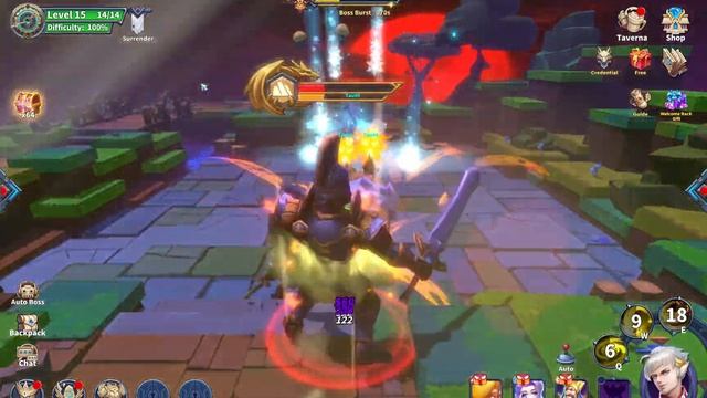 Endless World Idle RPG (Steam) Boss Fight #1 смотреть онлайн