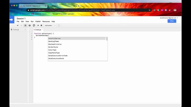 SpreadsheetApp Introduction - Apps Script | Spreadsheet Service ~ Episode 1.0 смотреть онлайн