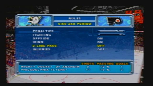 NHL 2001 Goal Mark Recchi asisted by Eric Lindros (PS2) Philadelphia Flyers смотреть онлайн