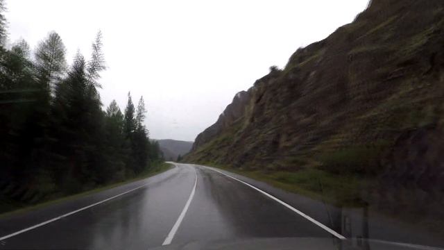 Урал-Казахстан-Алтай. 11. Чуйский тракт, Курайская степь, Чуйская степь. Корова на дороге ночью! смотреть онлайн