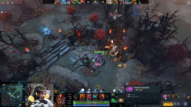 Dota 2 - Лион в четверке. Шестая катка калибровки ММР смотреть онлайн