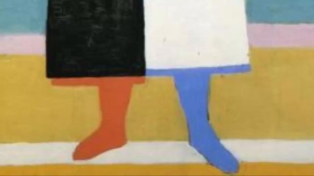 Malevich, Woman with a Rake, 1928-1932 смотреть онлайн