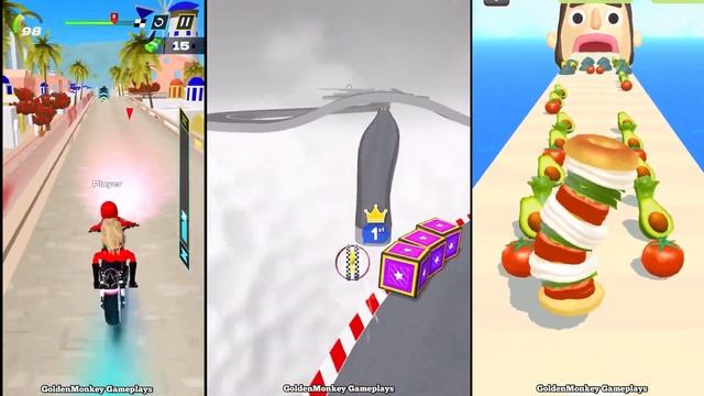 Wild Wheels VS Going Balls VS Sandwich Runner Pt4 Gameplay Walkthrough #gameplay #trending смотреть онлайн
