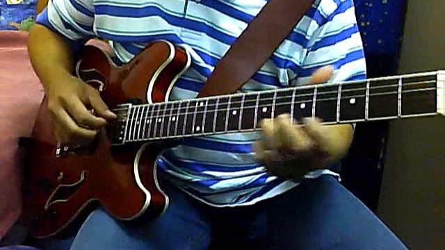 "CINEMA PARADISO" Ibanez AS73 Guitar Solo (Main Theme) смотреть онлайн