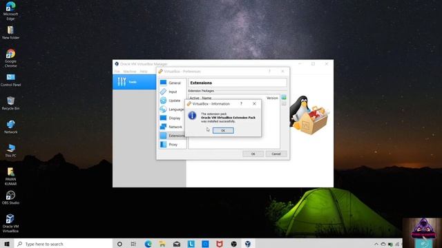 Installation of VirtualBox 6.1.14||Extension pack & VBoxManage on Windows 10 смотреть онлайн