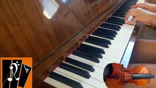 Go Tell Aunt Rhody | Suzuki Violin Book 1 (acompañamiento piano) смотреть онлайн