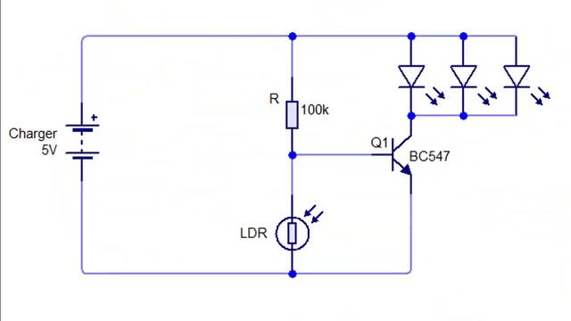 LDR Project Otomatis ON OFF Lamp Ide Kreatif DIY Sensor Cahaya LDR смотреть онлайн