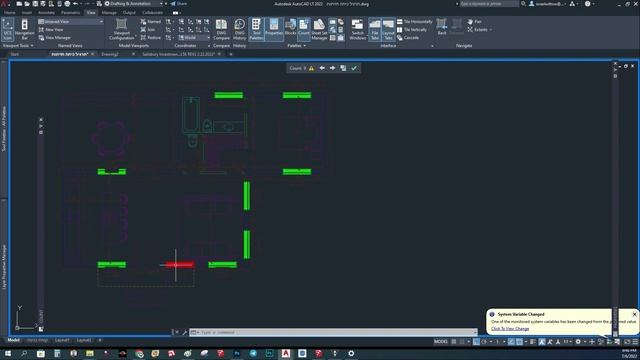 Count command in AutoCAD 2022! смотреть онлайн