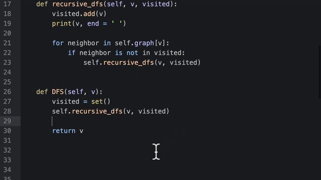 Python Depth First Search смотреть онлайн
