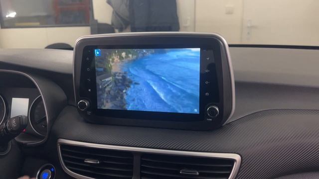 Hyundai Tucson 2019 removal android radio - Carplay смотреть онлайн