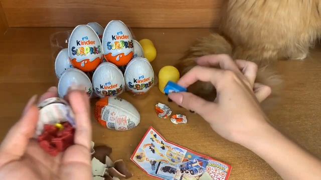 ASMR Kinder Surprise Applaydu распаковка 44 #asmr#mystery#surprise#kindersurprise#asmrkinder