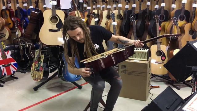 КРАШ-ТЕСТ: ЭЛЕКТРОАКУСТИКА SQUIER BY FENDER SA-105CE смотреть онлайн