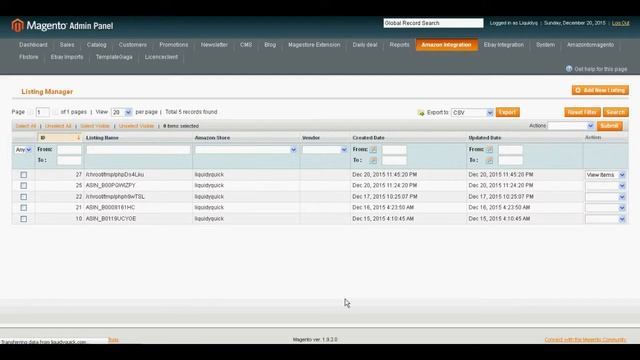 Amazon Lisitng list by csv смотреть онлайн