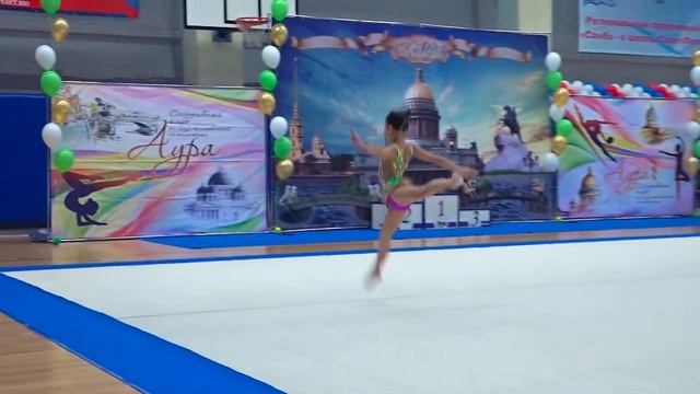 Соревнования по художественной гимнастике "Аура" 16.11.2019 смотреть онлайн