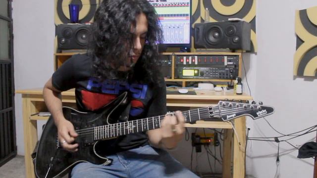 Rammstein-Du hast Guitar cover By César Gutiérrez смотреть онлайн