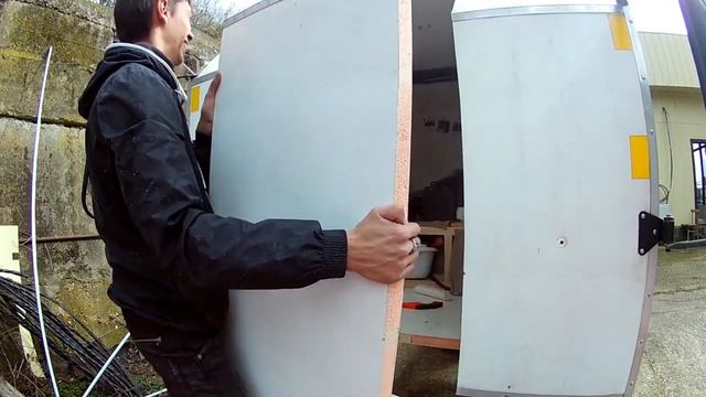 Camper Made Of A Motorcycle DIY