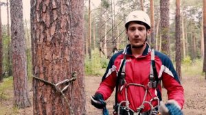 Спуск с наведением командных перил