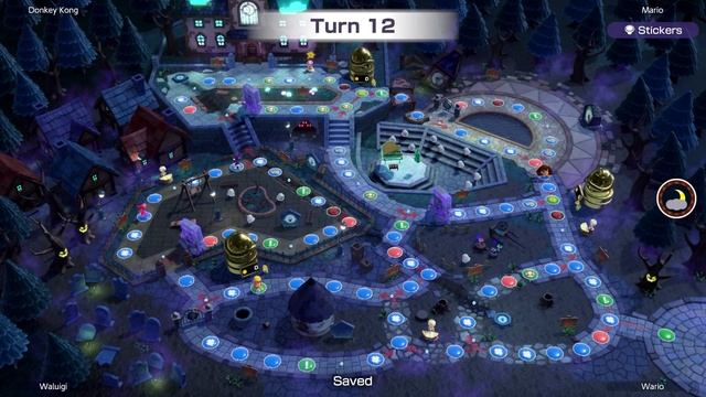 Mario Party Superstars #74 Horror Land Birdo vs Donkey Kong vs Wario vs Waluigi смотреть онлайн