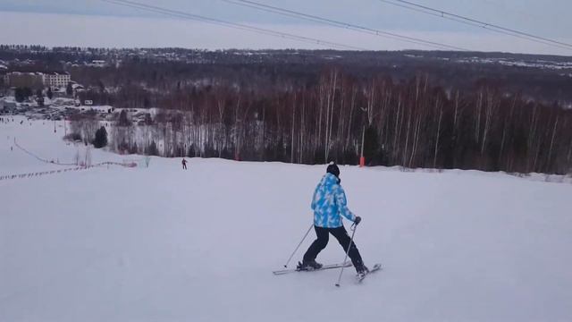 Обучение горные лыжи смотреть онлайн