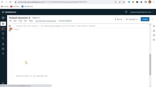 Write a pyspark dataframe query to find all duplicate emails | IBM Interview Question | смотреть онлайн
