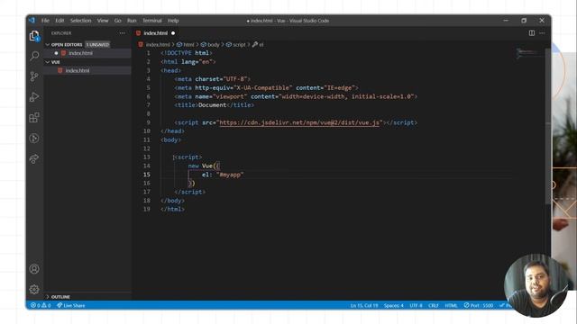 1. Getting Started with Vue.js смотреть онлайн