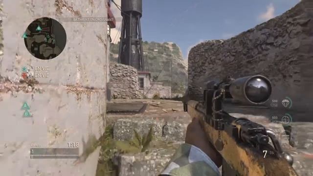 Ila jamais vue sa de sa vie Call of duty World war 2 sniper смотреть онлайн