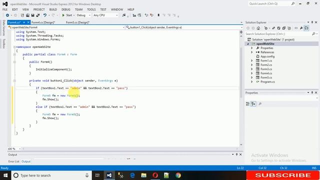 How to show and hide button and other controls for admin and user login in c# смотреть онлайн