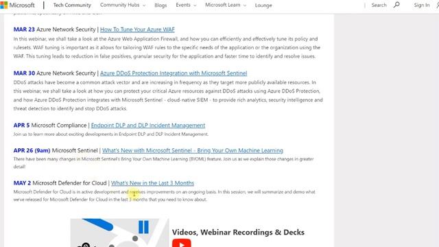 Microsoft Security - Ninja Training, Webinars & GitHub Repository Access - Limited Slots смотреть онлайн