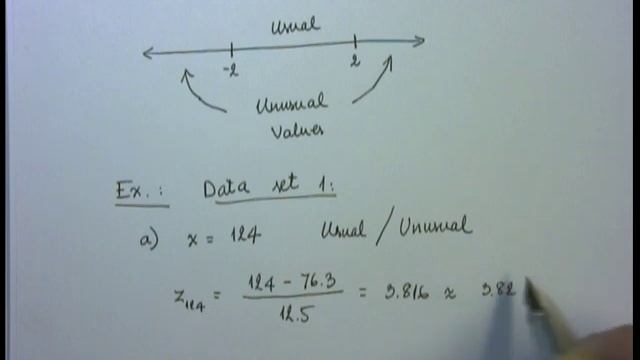 3 3 Determining Usual or Unusual Data Values смотреть онлайн