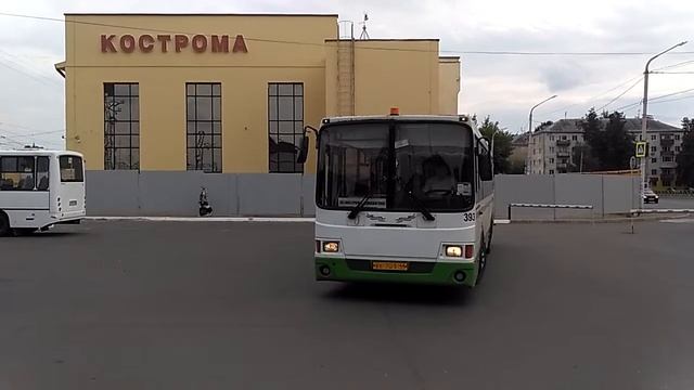 ЛиАЗ-5256. Кострома. #393 (ПАТП-3). 3.08.2021 смотреть онлайн