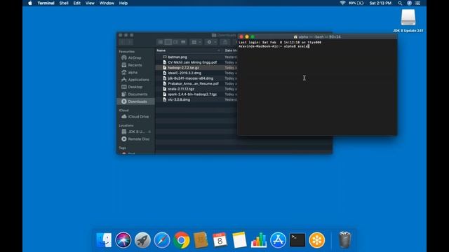 Latest Hadoop Spark Java Scala Kafka installation in MAC смотреть онлайн