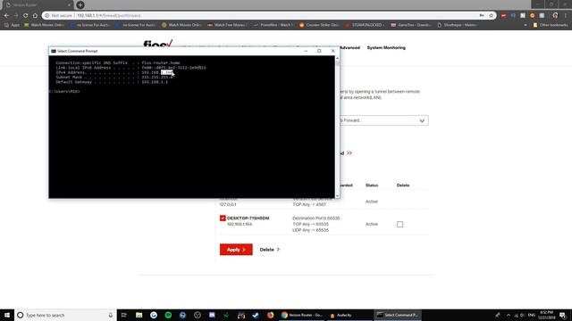 How to Port Forward/Open Ports on Verizon FIOS Router смотреть онлайн