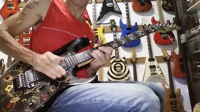Desafiando a afinação da Floyd Rose - #Ibanez JEM 77FP2C #Jackson #Fender #Gibson #Luthieria #Guita смотреть онлайн