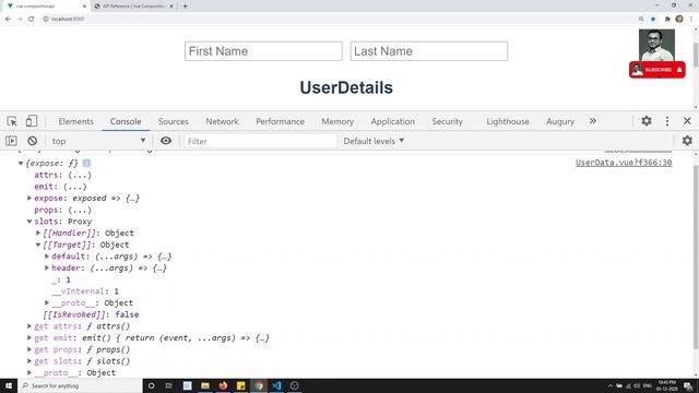 110. Emit, Slot & attrs property in context in setup method - Composition API - Vue js 3 | Vue 3. смотреть онлайн