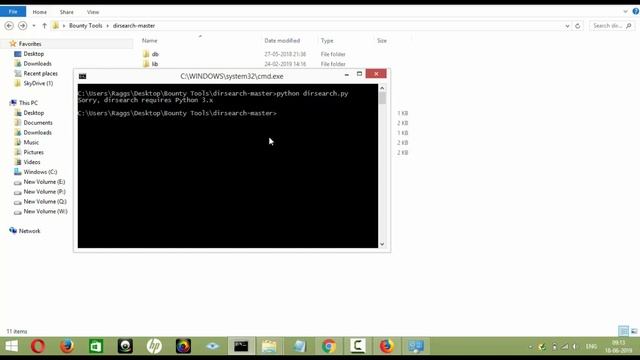 How to run dirsearch windows 7,8 and 10 смотреть онлайн