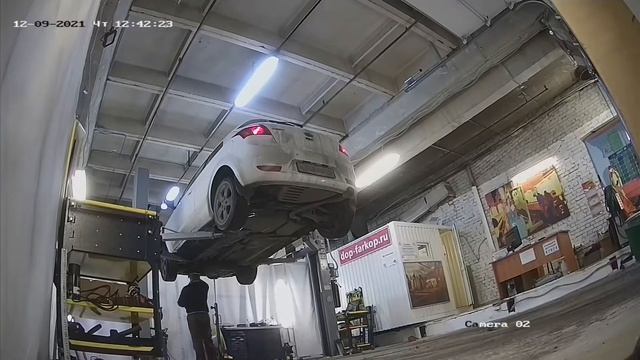 Установка защиты на KIA Cee'd 2011 год. MOTODOR, арт. 70919 смотреть онлайн