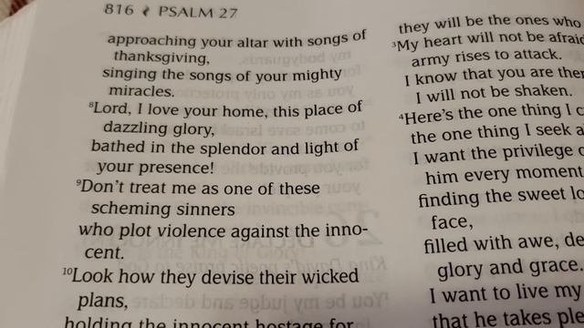 Psalm 25, 26, 27 & Proverbs 5:15-23 смотреть онлайн