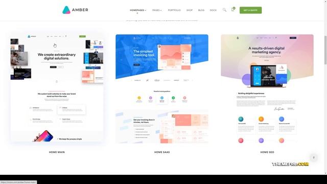 Amber Six Creative and Multipurpose WordPress Theme app studio Nagase смотреть онлайн