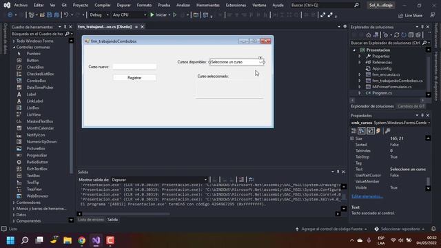 10 - ComboBox | C# Nivel Intermedio смотреть онлайн