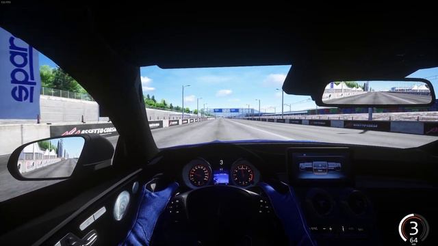 Mercedes C63S IPE EXHAUST W.I.P. (Assetto Corsa) смотреть онлайн