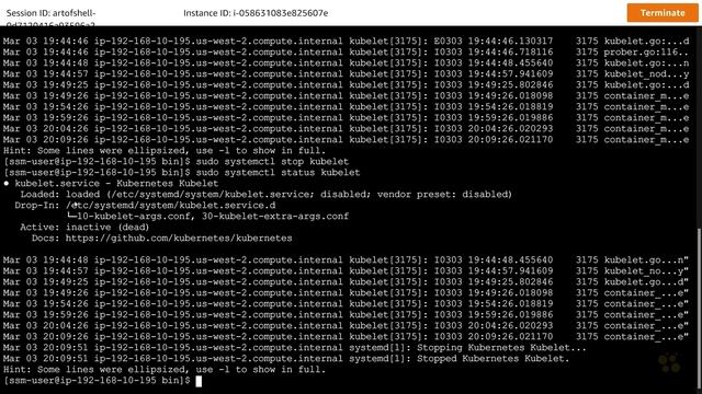 Training Certified Kubernetes Administrator 65 Simulating Kubelet Failure on Kubernetes Worker Nod смотреть онлайн
