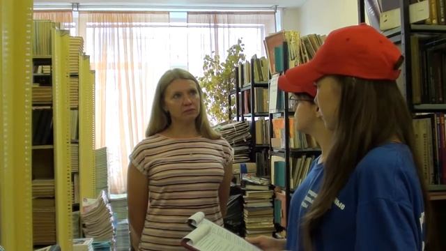 12 Берём интервью у профессионалов школьный библиотекарь Шабалина Вероника смотреть онлайн