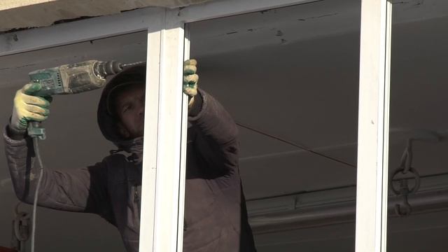 Замена окон в СК "Химик" смотреть онлайн