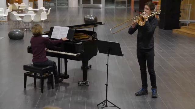 Aksel trombone - "Romance" av Weber смотреть онлайн