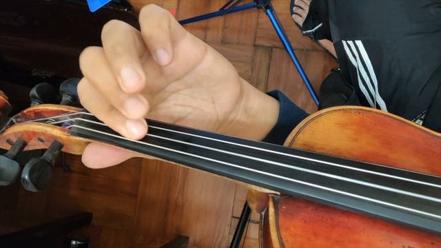 Close Up Study Of Bach Chaconne In D Minor (excerpt) Part 2