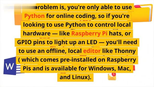 Kids Learn Coding with Raspberry Pi Online Editor смотреть онлайн